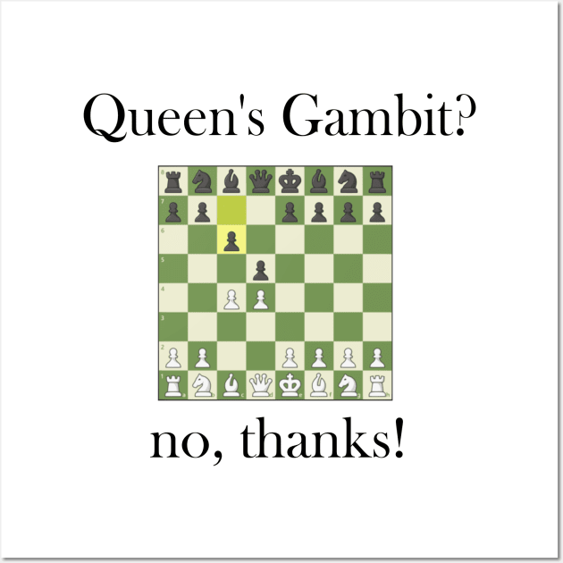 Queen's gambit declined Wall Art by Starbuck1992